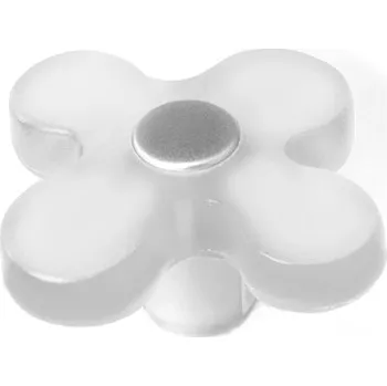 Nábytkové kování 12380 úchytka KYTKA dětská bílá (Nábytková úchytka KYTKA. Praktický doplněk do interiéru.)