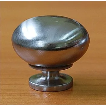 Nábytkové kování 62198 knopka KOFI broušený nikl (Nábytková knopka KOFI v povrchu broušený nikl. Vhodné řešení pro nábytek v interiéru.)