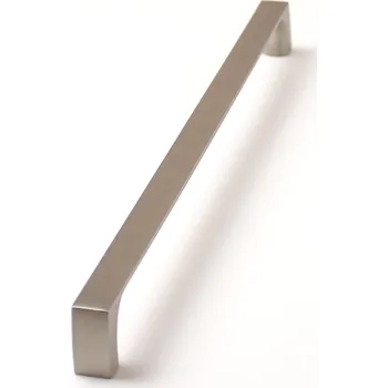 Nábytkové kování 770024 úchytka HELENA rozteč 256mm mat broušený nikl (Nábytková úchytka s roztečí 256 mm v povrchu broušený nikl. Praktický doplněk do interiéru.)