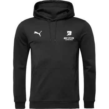 Pánská mikina Pánská fotbalová mikina Puma TEAMGOAL CASUALS HOODIE - BK KVIS PARDUBICE XXL Černá, Bílá