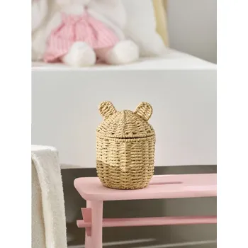 Úložný box Sinsay - Úložný koš s víkem - béžová - 763IO-08X - 763IO-08X-ONE