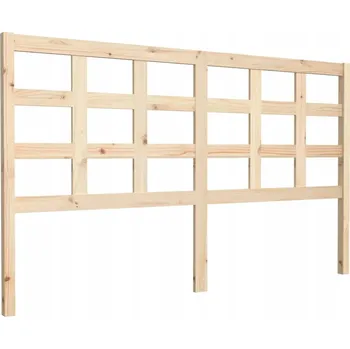 VidaXL Čelo postele, 165,5x4x100 cm, masiv
