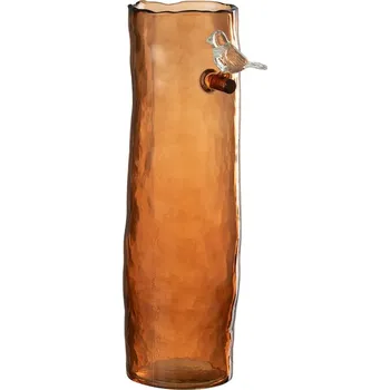 Váza Dekorativní váza J-Line 42499 oranžová 28X