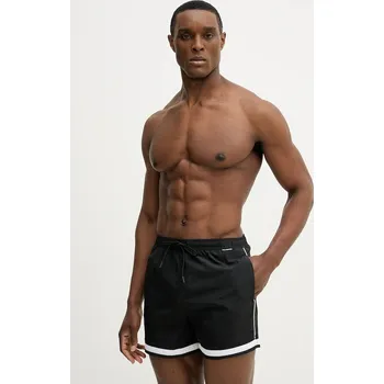 Pánské kraťasy Plavkové šortky Karl Lagerfeld CONTRAST B1M46006 černá 99X, vel. S