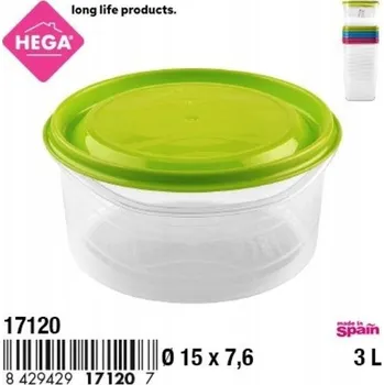 Dóza na potraviny Kulatý nádoba na potraviny 1 L 1 Ks