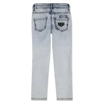 PHILIPP PLEIN Jeansy 6123 Světle modrá Comfort Fit 10