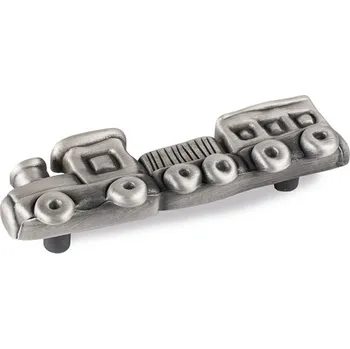 Nábytkové kování 12172 úchytka VLAK starocín (Nábytková úchytka VLAK. Vhodné řešení pro nábytek v interiéru.)