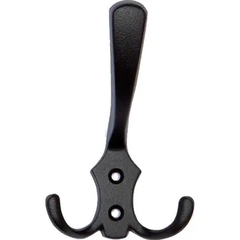 Věšák 91152 věšák kloboukový černý mat (Nástěnný věšák. Jednoduchý a funkční doplněk do interiéru.)