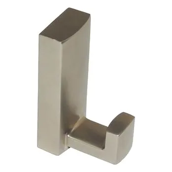 Nábytkové kování 770233 háček kov satén nikl (Nástěnný háček v povrchu satén nikl. Vhodné řešení pro nábytek v interiéru.)