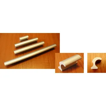 Nábytkové kování 62036 úchytka TULIP rozteč 192mm hliník (Nábytková úchytka TULIP s roztečí 192 mm. Praktický doplněk do interiéru.)