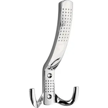 Věšák 770212 věšák kov chrom (Nástěnný věšák v povrchu chrom. Vhodné řešení pro nábytek v interiéru.)