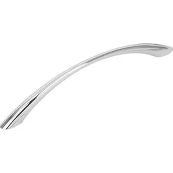 Nábytkové kování 17033 úchytka rozteč 96mm chrom lesklý (Nábytková úchytka s roztečí 96 mm v povrchu chrom lesklý. Praktický doplněk do interiéru.)