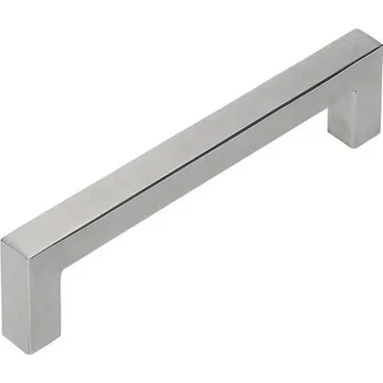 Nábytkové kování 12197 úchytka rozteč 128mm nerez (Nábytková úchytka s roztečí 128 mm v povrchu nerez. Vhodné řešení pro nábytek v interiéru.)