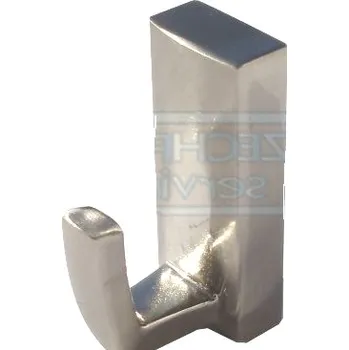 Věšák 770190 háček kov mat broušený nikl (Nástěnný háček v povrchu broušený nikl. Jednoduchý a funkční doplněk do interiéru.)