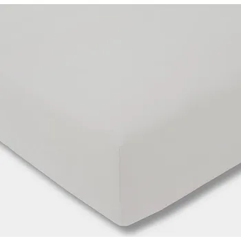 Prostěradlo ESTELLA Prostěradlo Mako Jersey Stříbrné 200x200