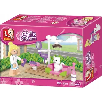 ostatní stavebnice Sluban Stavebnice pro holčičku 30 dílků