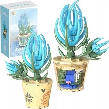 ostatní stavebnice Květinové Stavebnice sada květin, Květináč 3D dekorativní Puzzle