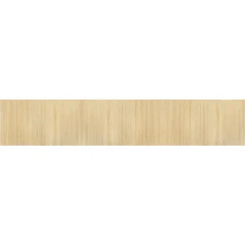 Rohožka Bambusová rohož 60 x 300 cm, přírodní světlá, protiskluzová