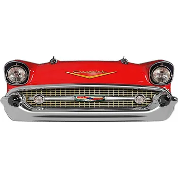 Plechová cedule Plechová cedule Old Chevrolet Auto USA America Dekorativní cedule