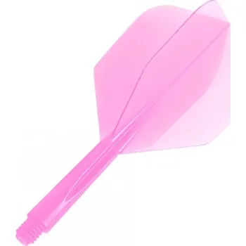 Příslušenství pro šipky Condor Letky Zero Stress - Small - Short - Clear Pink CN052
