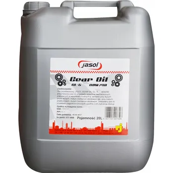 Převodový olej Jasol Gear Oil GL-5 80W90 převodový olej 20L