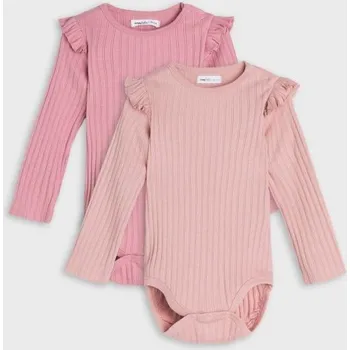 Kojenecký body Sinsay - Sada 2 body - fialová - 863AP-44X - 863AP-44X-56