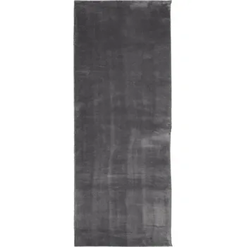 Koberec Koberec protiskluzový HUARTE, 100% polyester, 80 x 200 cm, antracitový