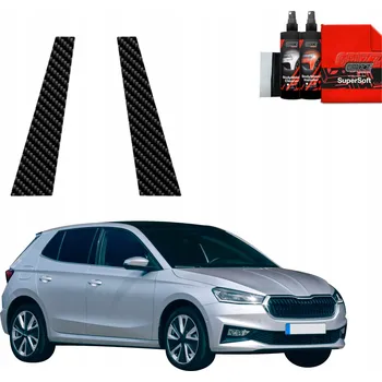 Polep vozidla 2v1 Fólie na sloupky pro Škoda Fabia (2019-2025)