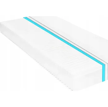 Matrace Matrace pěnová 7-zónová, bílá, 90 x 200 x 16 cm, zip po 4 stranách