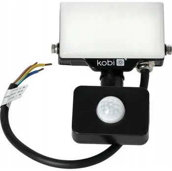 LED Reflektor Halogen s Pohybovým a Soumrakovým Čidlem 10W 6000K IP54 LLS