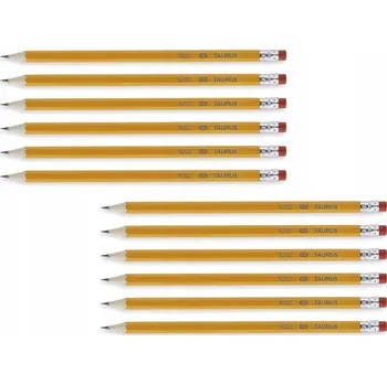 Grafitová tužka Tužka s gumou Donau HB 12 ks
