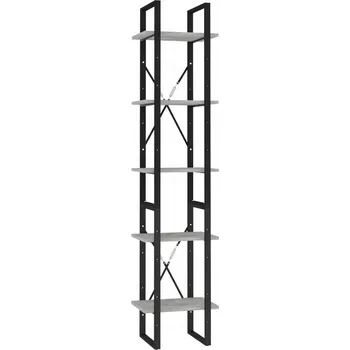 Knihovna Regál G05V 5 x 5 x 5 cm šedý