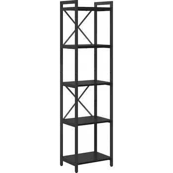 Knihovna Dřevěná police VidaXL 30 x 40 cm dub černý