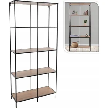 Knihovna Regál Home & Styling 80 cm x 91,5 cm x 11 cm krémový