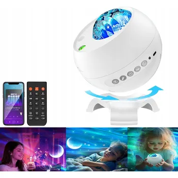 Projekční technika PROJEKTOR NOČNÍ OBLOHY PROJEKTOR OBLOHY NOČNÍ LAMPA LED + DÁLKOVÉ OVLÁDÁNÍ