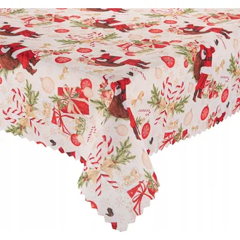 ubrus Vánoční ubrus Hvězdička na Vánoce Polský 120x160 BN8