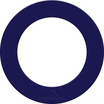 Příslušenství pro šipky Mission Surround - kruh kolem terče - Logo - Blue