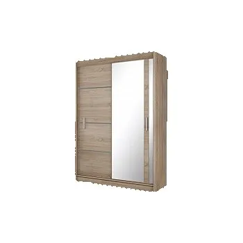 Šatní skříň Skříň OSLO 120 DS/zrcadlo
