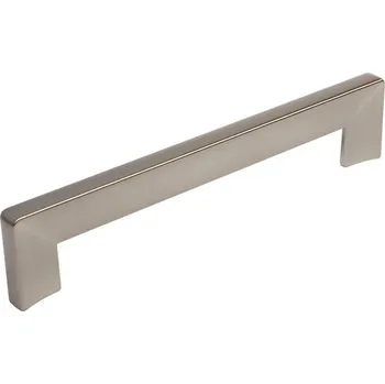 Nábytkové kování 14173 úchytka rozteč 160mm broušený nikl (Nábytková úchytka s roztečí 160 mm v povrchu broušený nikl. Jednoduchý a funkční doplněk do interiéru.)