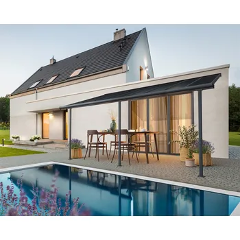Pergola Palram - Canopia Capri 5400 antracit 3 x 5,46 (hliníková (montovaná) pergola)