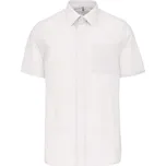 KARIBAN VINTAGE ACE K551 / Pánská košile s krátkým rukávem - white 5XL