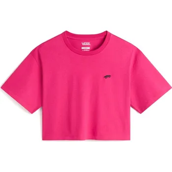 Dámské tričko dámské tričko s krátkým rukávem VANS W SALTON RELAX CROP SS CHERRIES JUBILEE - L