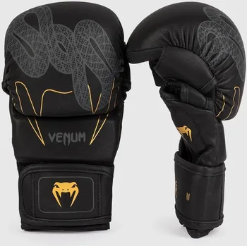 MMA rukavice Venum Serpenti MMA rukavice – černá/zlatá, VENUM-05756-109 M