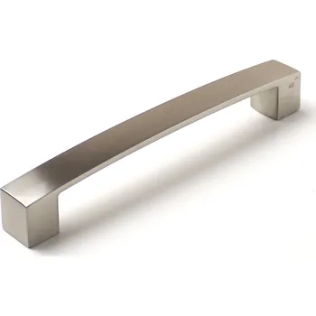 Nábytkové kování 770146 úchytka VOJTA rozteč 160mm broušený nikl (Nábytková úchytka s roztečí 160 mm v povrchu broušený nikl. Praktický doplněk do interiéru.)