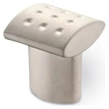 Nábytkové kování 12622 úchytka VILMA satén nikl (Nábytková úchytka VILMA v povrchu satén nikl. Jednoduchý a funkční doplněk do interiéru.)