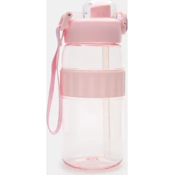 Sinsay - Láhev na pití s držadlem a brčkem - pastelová růžová - 332ES-03X - 332ES-03X-ONE