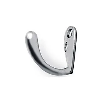 Věšák 12449 věšák BOREK chrom lesk (Nástěnný věšák v povrchu chrom. Praktický doplněk do interiéru.)