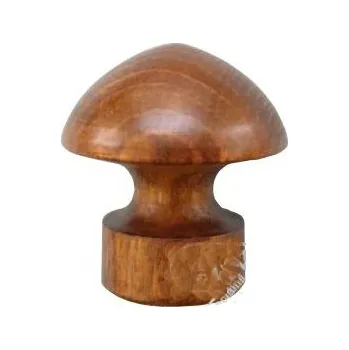 Nábytkové kování 47019 úchytka buk hnědá 35x28mm (Nábytková úchytka s roztečí 28 mm. Jednoduchý a funkční doplněk do interiéru.)