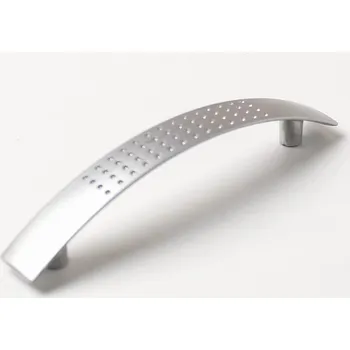 Nábytkové kování 63507 úchytka ANNA rozteč 96mm satén chrom (Nábytková úchytka ANNA s roztečí 96 mm v povrchu satén chrom. Jednoduchý a funkční doplněk do interiéru.)