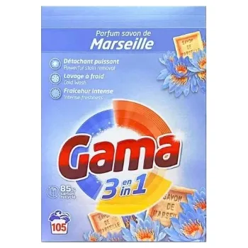 Prací prášek Vizir Gama prací prášek 5,775kg-105W Savon De Marseille Universal